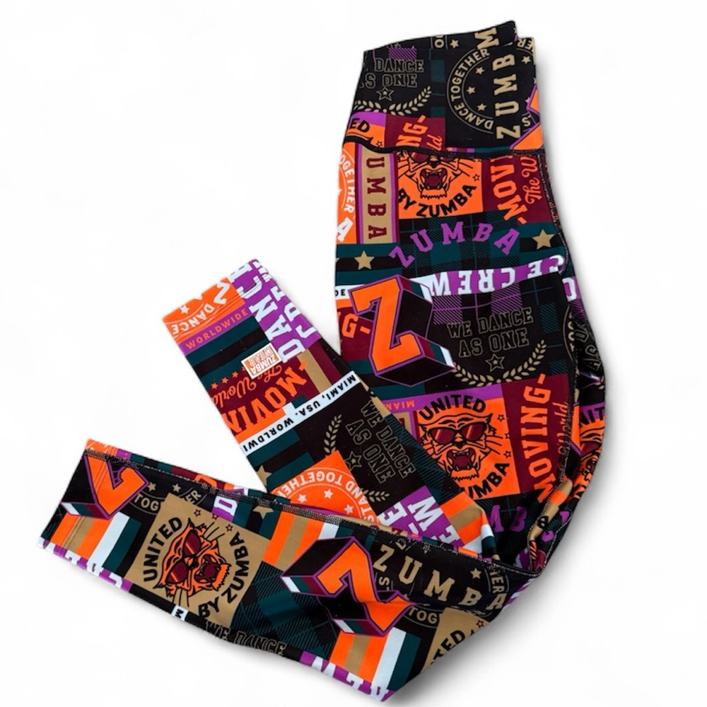 Zumba Fitness Colorful Leggings